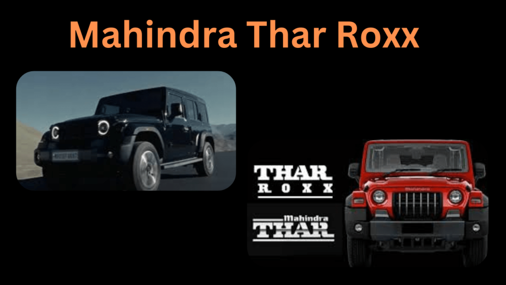 mahindra thar roxx price in india