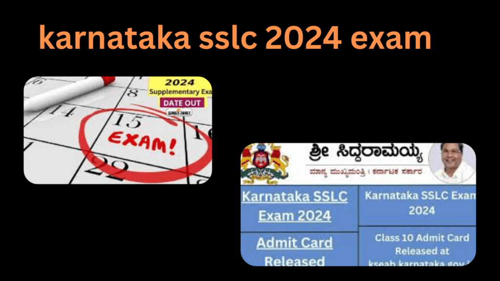 sslc 2024 exam date karnataka board